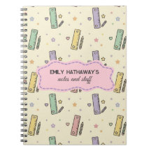 Reglas Matemáticas Lindas Patrón de Cuaderno Escol