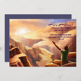 Regocijaos. Tarjetas de Pascua de personalizable