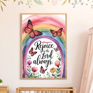 Regocijarse en el arte de la guardería cristiana