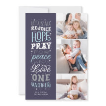 Regocijarse por la esperanza Tarjeta de Foto Relig