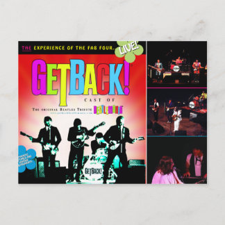 ¡Regresa! Postal de Beatlemania