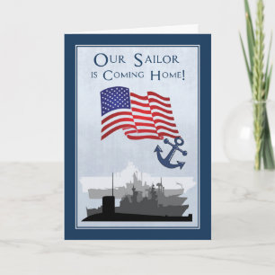 Regresando de la Invitación naval con barcos