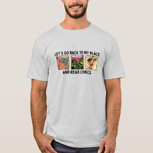 Regresemos a mi casa y leamos camisetas de histori