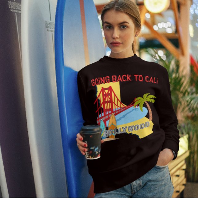 Regreso a Cali Sudadera oscura para mujer (Going Back to Cali)