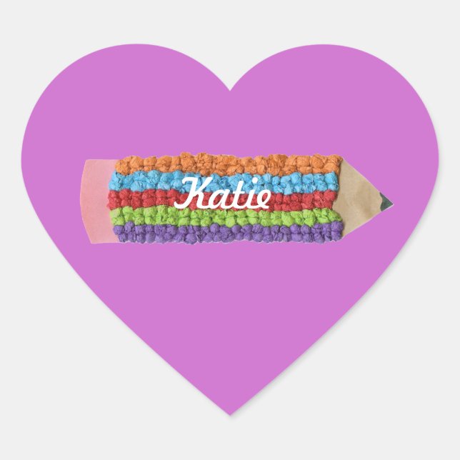 Regreso a la escuela - pegatina personalizado (Anverso)