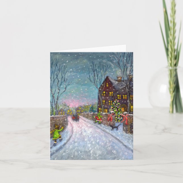 Regreso al hogar del navidad (Anverso)