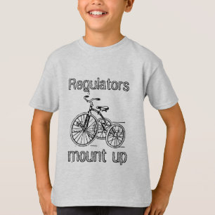 Reguladores Montan camiseta Unisex en Triciclo