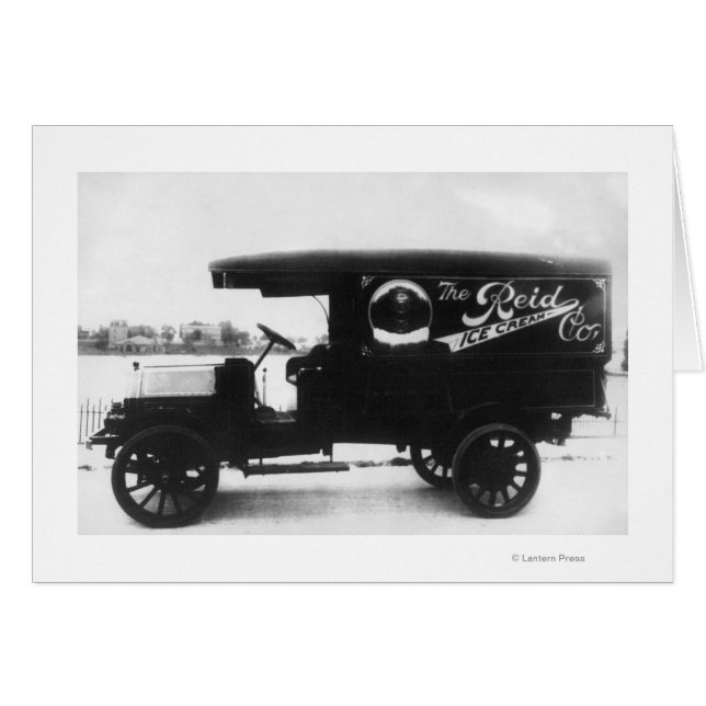 Reid Ice Cream Company Truck (Anverso (Horizontal))