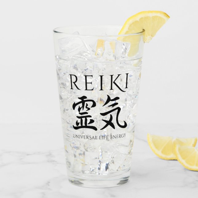 Reiki 霊 気 energía caligráfica de vida en Japón (Reverso (hielo))