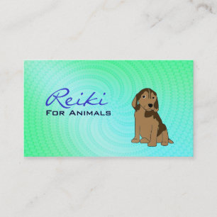 Reiki para las tarjetas de visita de los animales