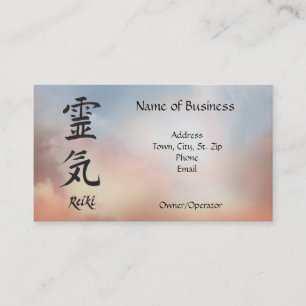 Reiki personal o tarjeta de visita