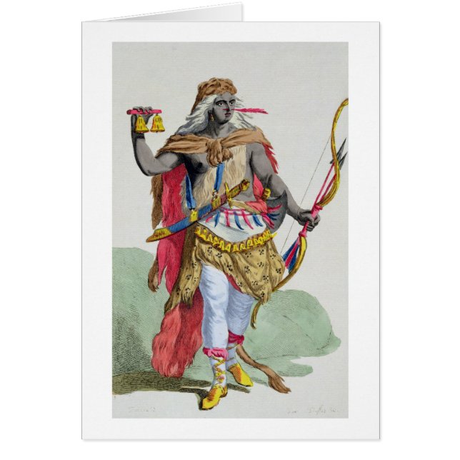 Reina Ana Nzinga (1583-1663), de 'DES E de Receuil (Frente)