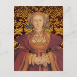 Reina Anne de Cleves - postal del retrato