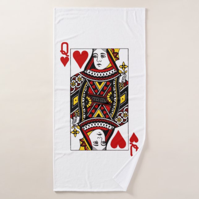 Reina corazón  (Toalla de baño)