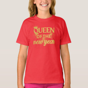 Reina De Año Nuevo Feliz Año Nuevo Camiseta