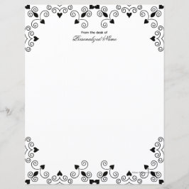 Reina de corazones - Hoja de papel sin línea negra