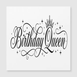 Reina de Cumpleaños Celebración de Grupo Personali