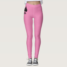 Reina de espadas Leggings Hotwoman Estilo QoS rosa