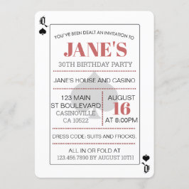 Reina de espadas Póquer Jugando con tarjeta de jue