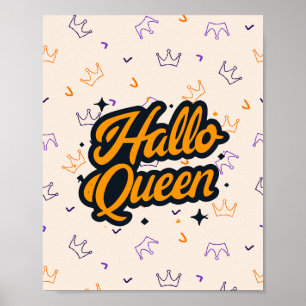 Reina de Halloween, Halloqueen, arte de Halloween
