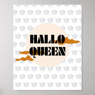Reina de Halloween, Halloqueen, arte de Halloween