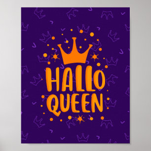 Reina de Halloween, Halloqueen, arte de Halloween 