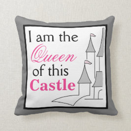 Reina de la almohada decorativa del castillo