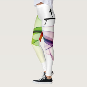 Reina de la balanza de las coloridas leggings