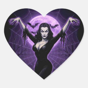 Reina de la Calcomanía Gótica de Vampire Web – Púr