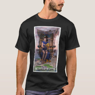 Reina de la camiseta de la oscuridad de las tazas
