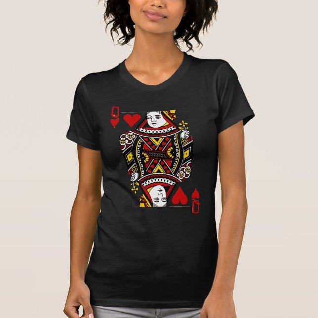 Reina de la camiseta de los corazones (Anverso)