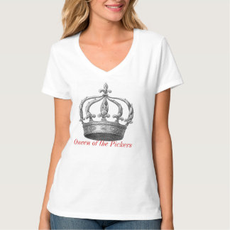 Reina de la camiseta de los recogedores