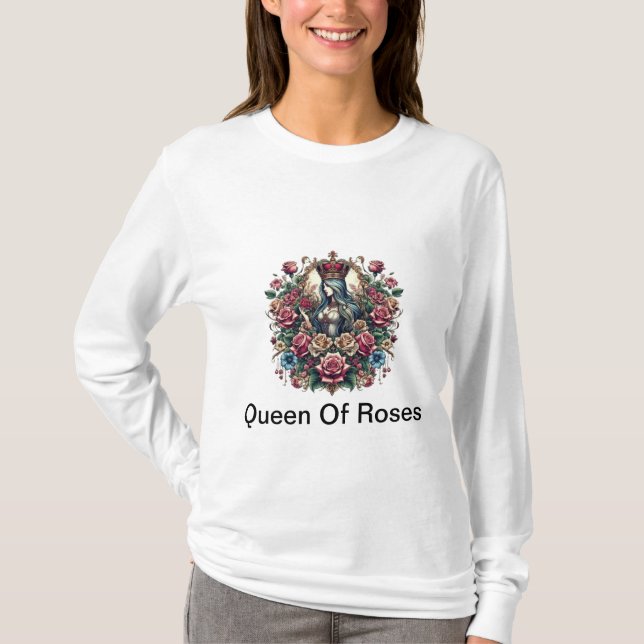 Reina de la camiseta de los Rosas (Anverso)