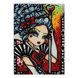Reina de la fantasía del país de las maravillas de