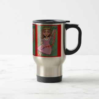 Reina de la hada de los corazones - taza del viaje