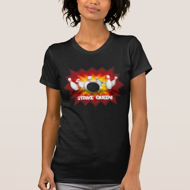 Reina de la huelga: Camiseta de los pernos de (Anverso)