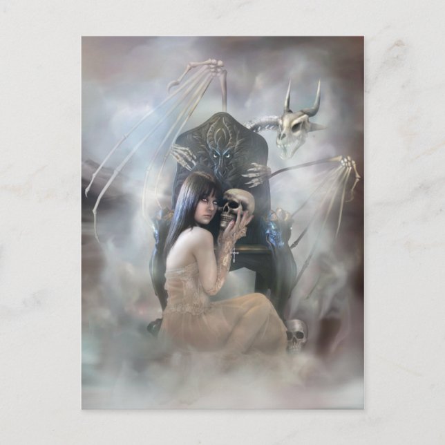 Reina de la segunda postal (Anverso)