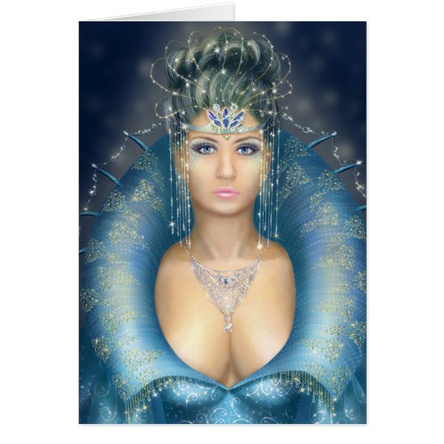 Reina de la tarjeta (Frente)