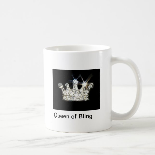 Reina de la taza de café de Bling (Derecha)