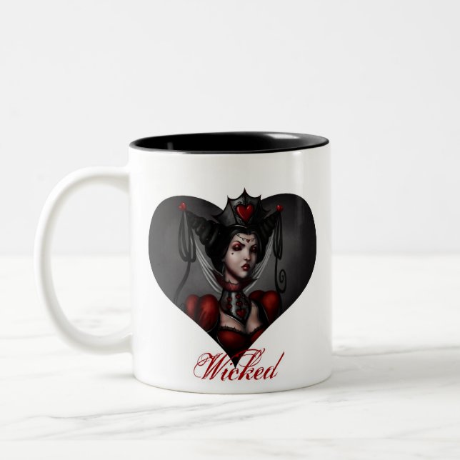 Reina de la taza de café de los corazones (Izquierda)