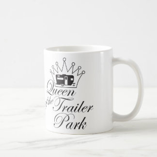 Reina de la taza del parque de caravanas