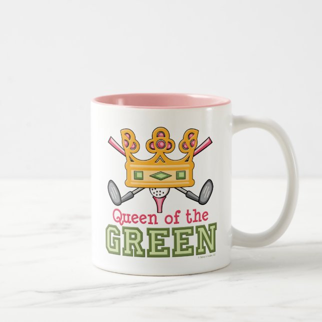 Reina de la taza verde del golf (Derecha)