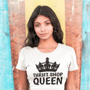 REINA DE LA TIENDA DE SEGUNDA MANO, Camisetas dive