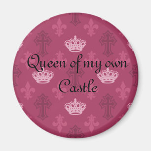 Reina de mi propio imán del castillo