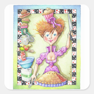 REINA DE PEGATINAS DE TARTS