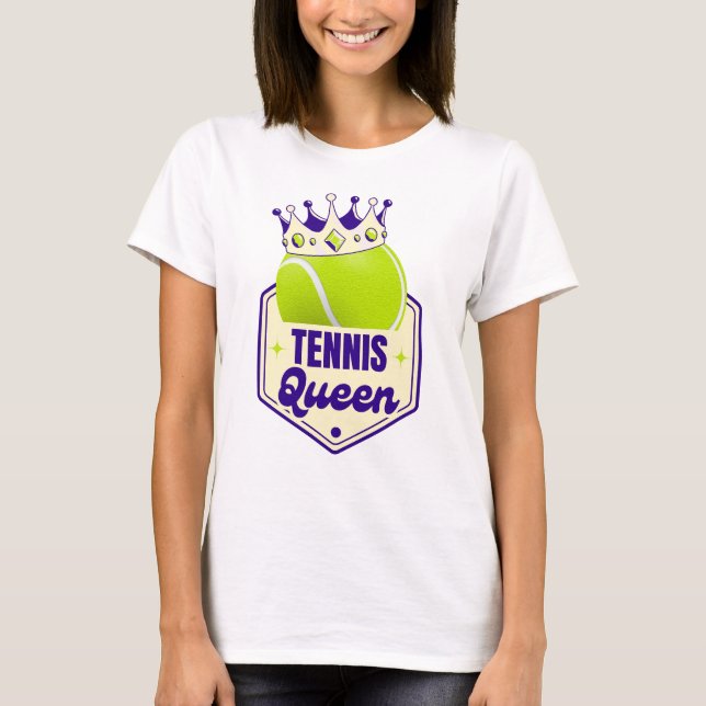 Reina de tenis - estilo de corte para chaquetas re (Anverso)