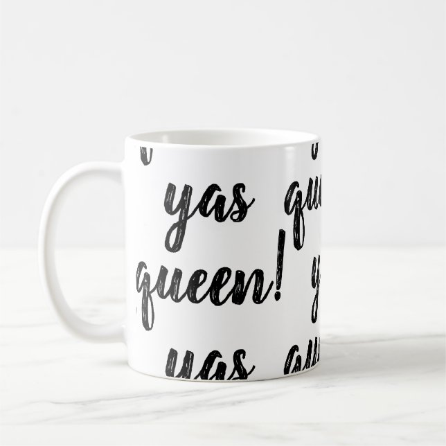 ¡REINA DE YAS! Taza de café (Izquierda)