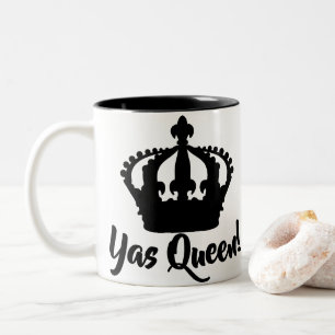 ¡Reina de Yas!  Taza de la corona