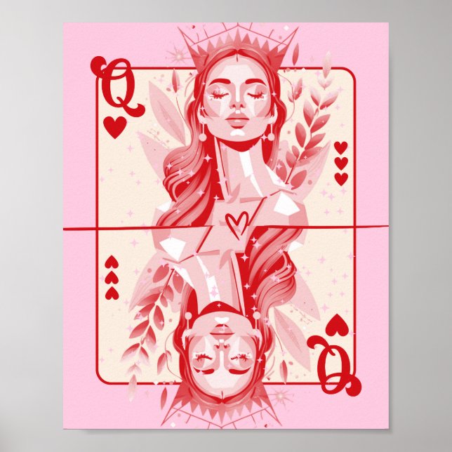 Reina del arte de los corazones (Frente)