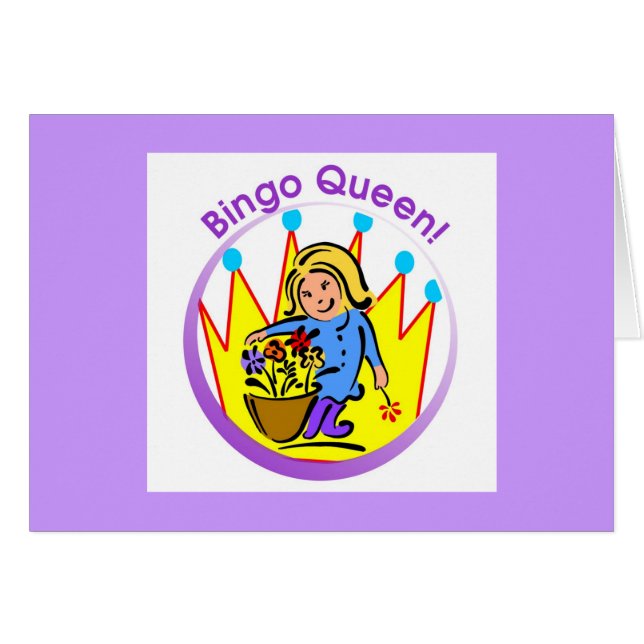 Reina del bingo - mensaje abierto (Anverso (Horizontal))
